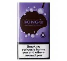  Сигареты The King Chocolate Blueberry Capsule (Кинг Шоколад Кнопка Черника)