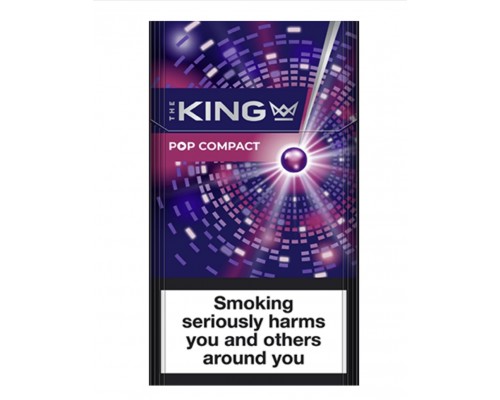 Купить Сигареты  The King Compact Pop Berry (Кинг Компакт Кнопка Ягоды)оптом