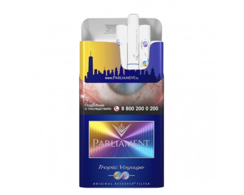 Купить Сигареты Parliament Tropical Voyage Compact (Парламент Тропик Вояж) оптом